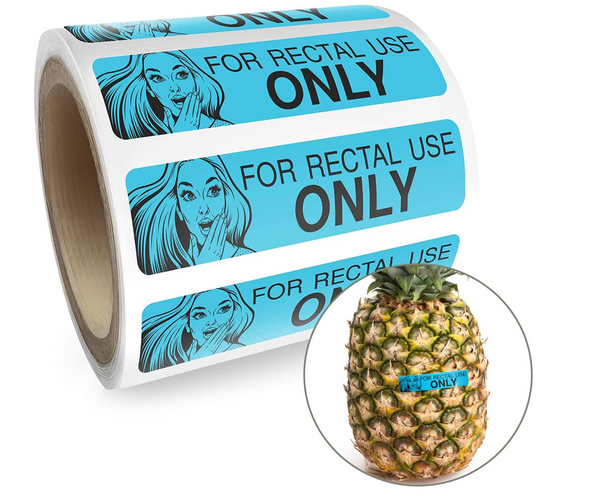 For Rectal Use Only Stickers