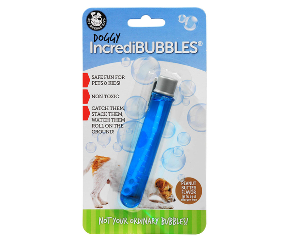 Doggy Incredibubbles Peanut Flavored Bubbles