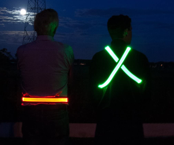 LED Reflective Walking Belts