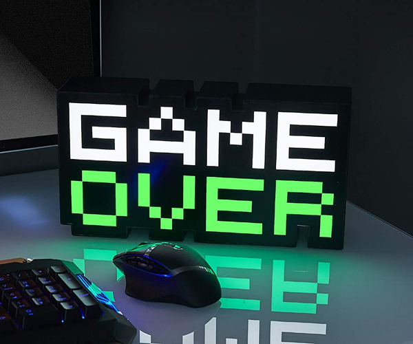 Game Over Reactive Mood Light
