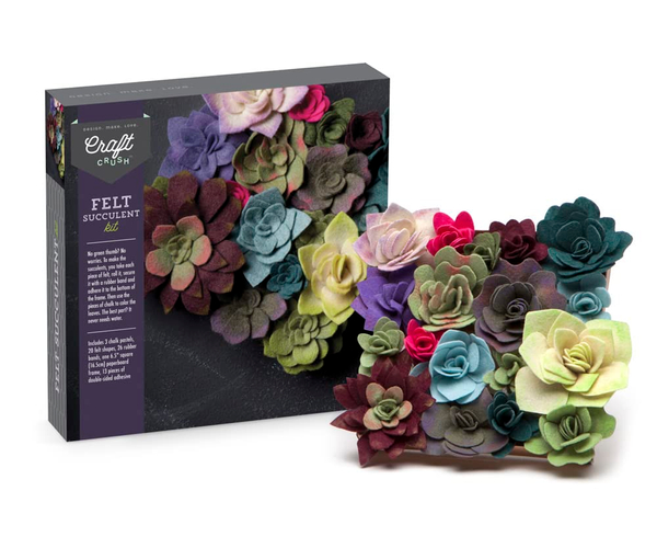 DIY Felt Succulent Kit