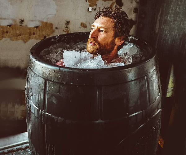 Freestanding Ice Bath Tub Barrel