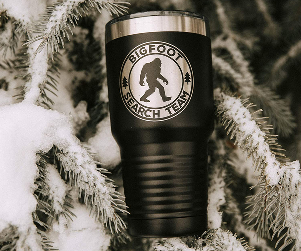 Bigfoot Search Team Travel Tumbler
