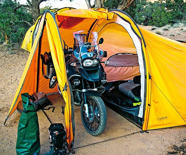 Motorcycle Expedition Camping Tent
