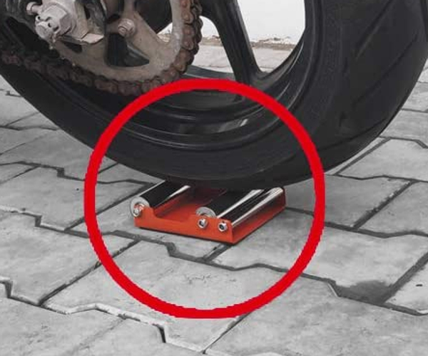 Motorcycle Wheel Cleaning Stand