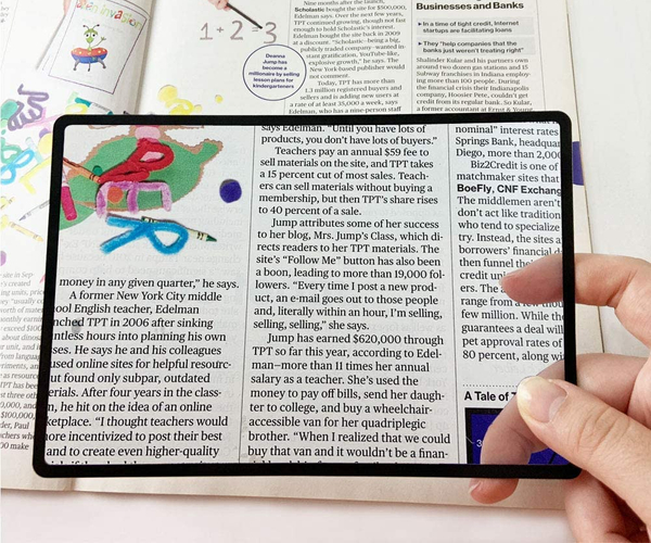 Book Magnifying Glass
