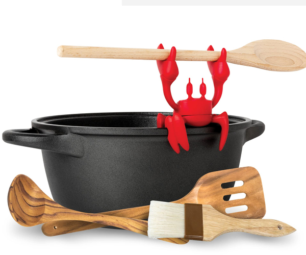 Red Crab Spoon Holder