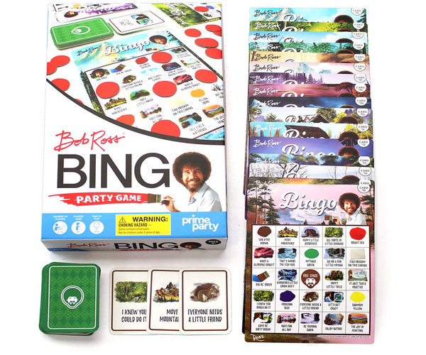 Bob Ross Bingo Set