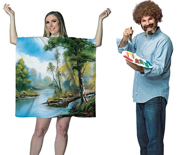 Bob Ross Couple's Costume