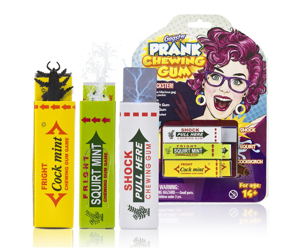 Prank Chewing Gum Packs