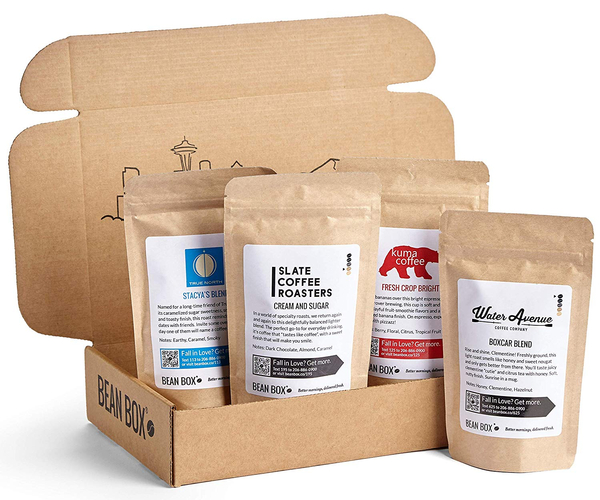 Bean Box Gourmet Coffee Sample Box