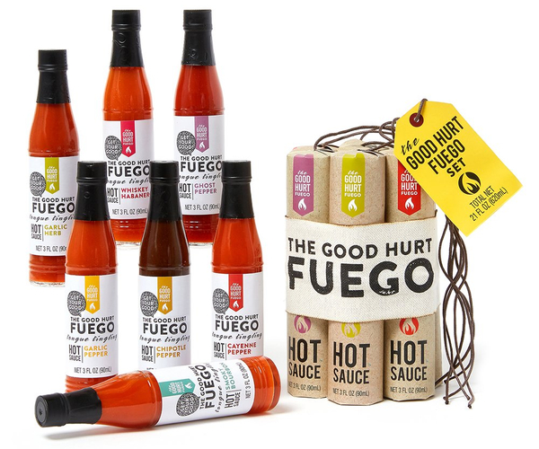 The Good Hurt Fuego Hot Sauce Kit