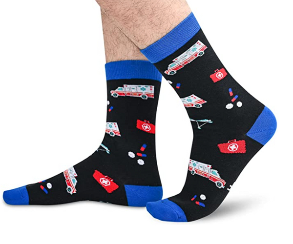 If I'm Off Duty Funny Socks