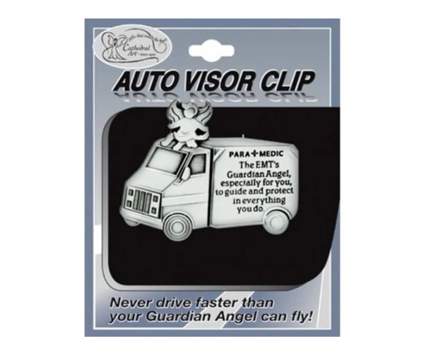 The EMT's Guardian Angel Auto Visor Clip