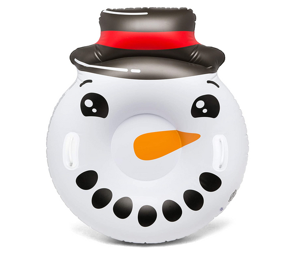 Giant Inflatable Snowman Sled