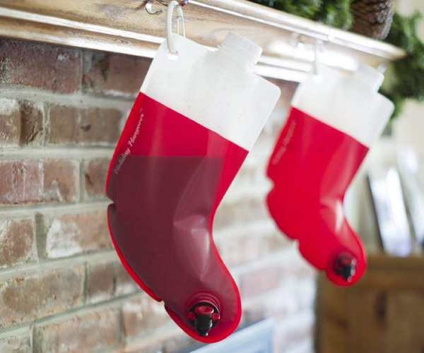 Santa's Stocking Flask