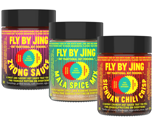 Fly by Jing Hot Sauce Trio