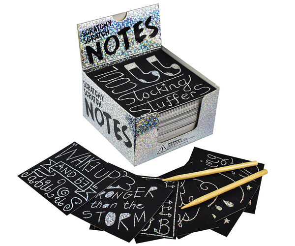 Holographic Scratch Off Notes