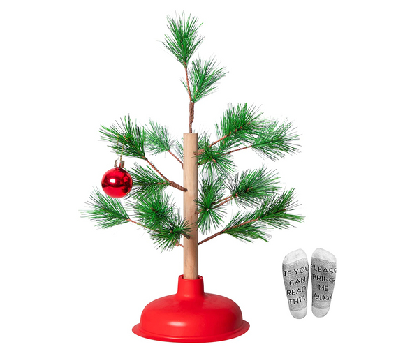 Plunger Christmas Tree