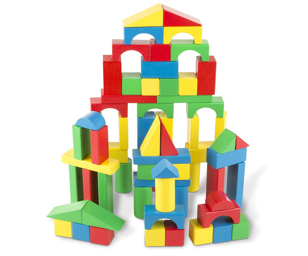 Wood Building Block Set