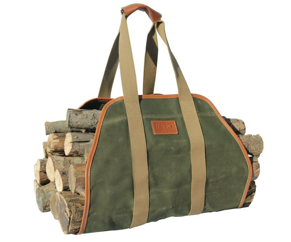 Canvas Firewood Tote