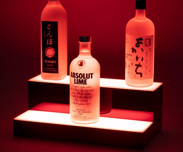 Light Up Liquor Stand