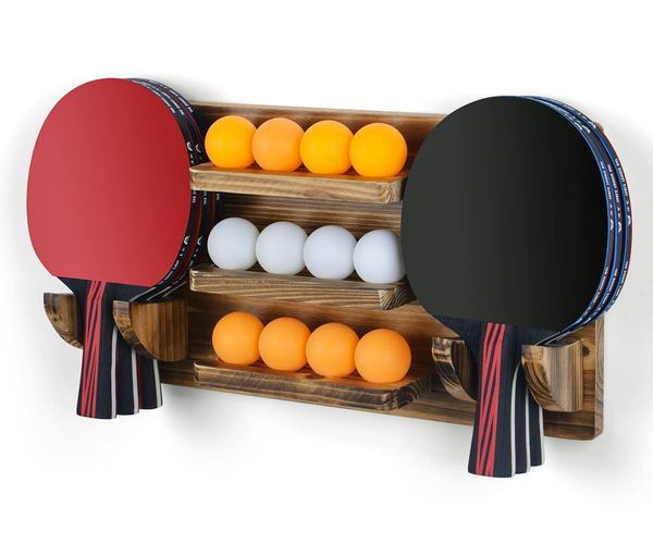 Wall Mounted Ping Pong Gear Holder