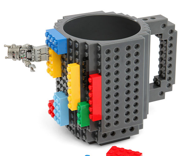 Build-On Brick Mug