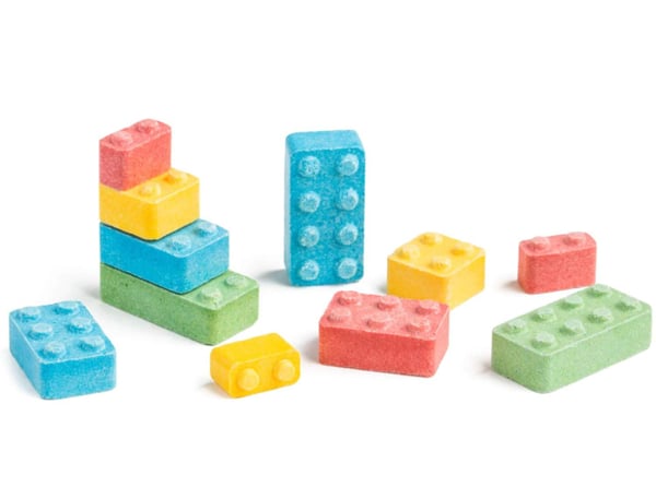 Edible LEGO Blocks