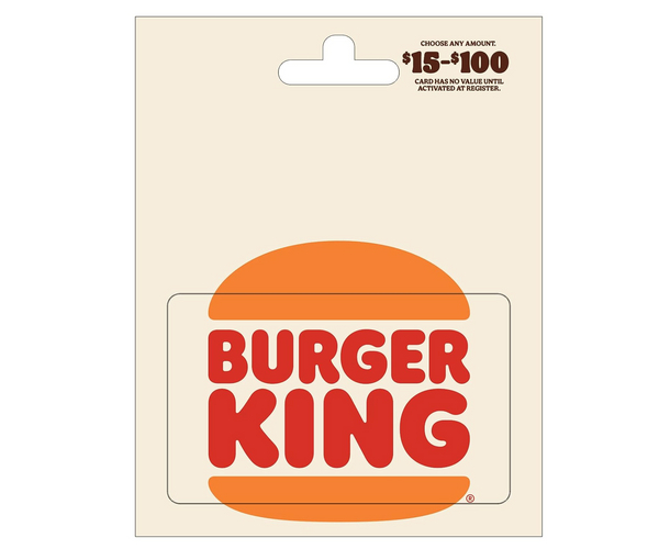 Burger King Gift Card