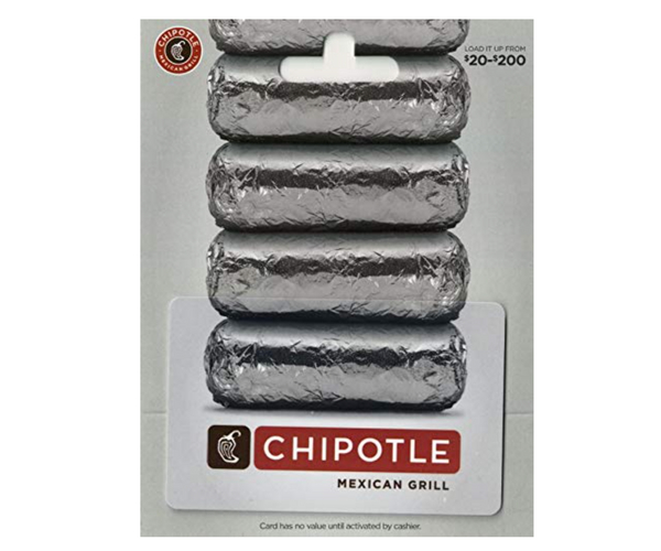 Chipotle Gift Card