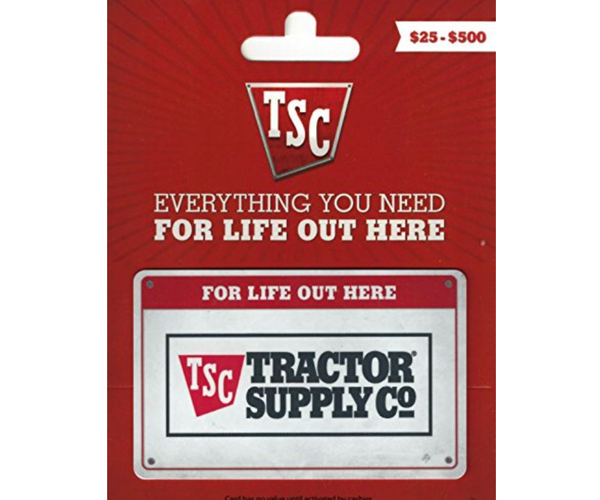 Tractor Supply Co Gift Card
