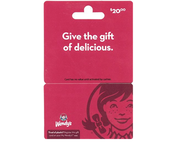 Wendy's Gift Card
