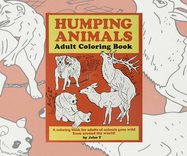 Humping Animals Coloring Book