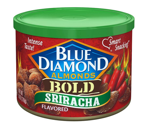 Bold Sriracha Flavored Almonds