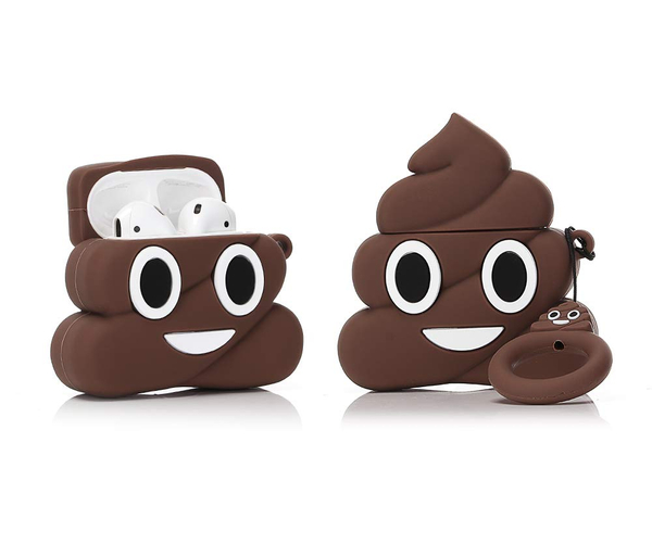 Poop Emoji AirPod Case