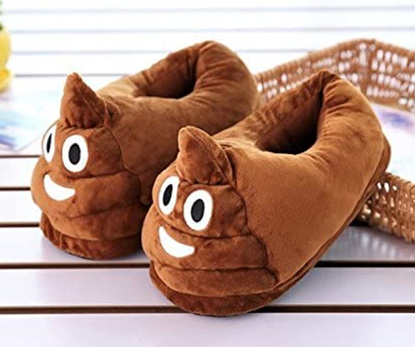 Poop Emoji Slippers
