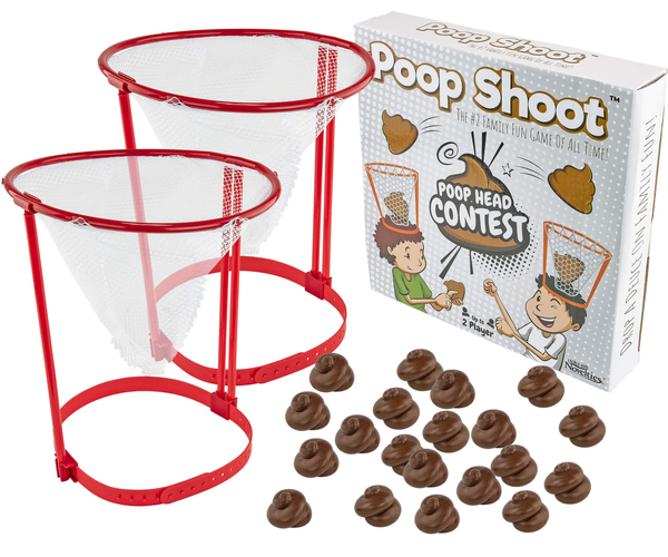 Poop Shot Head Toss Game