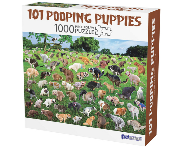 Pooping Puppies Puzzle