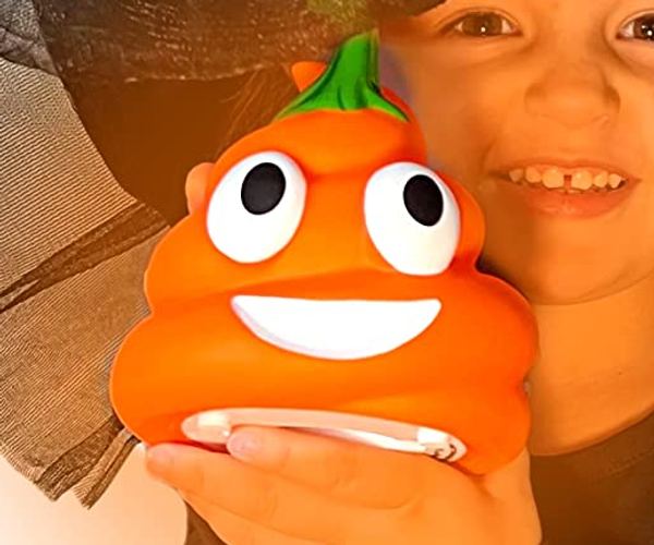 Pumpkin Spice Poop Emoji Nightlight