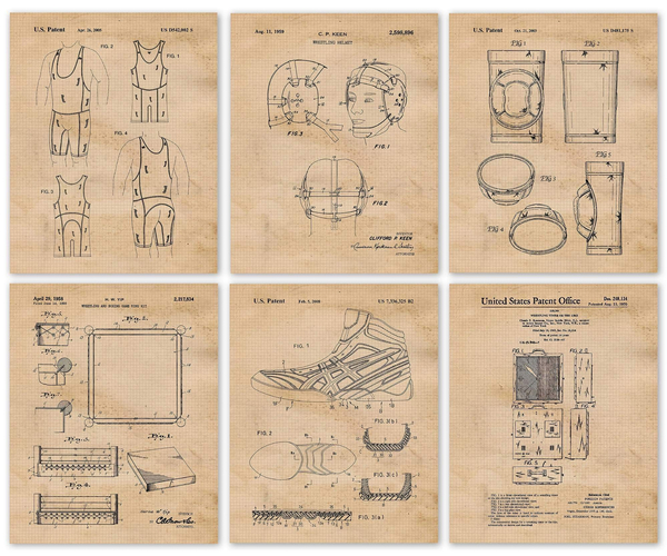 Vintage Wrestling Prints