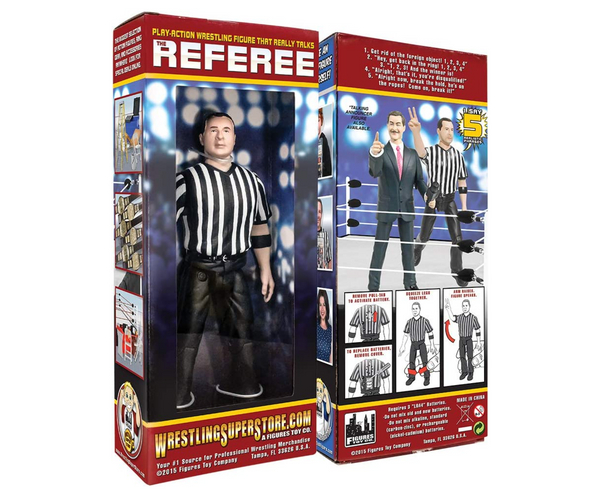 Wrestling Referee Action Figure