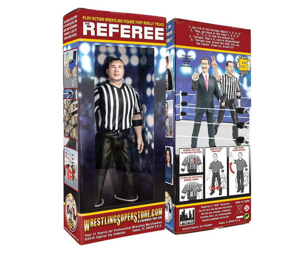 Counting and Talking WWE Referee