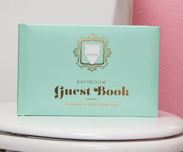 Bathroom Guest Book