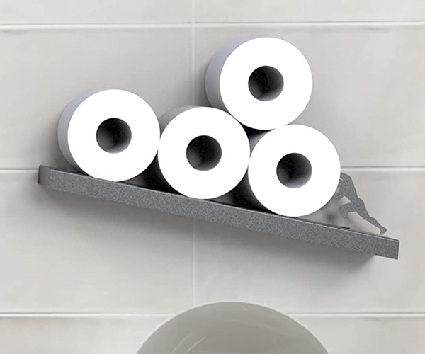 Sisyphean Slanted Toilet Paper Holder