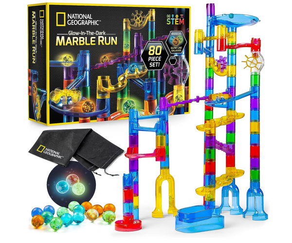 Glow in the Dark Marble Run