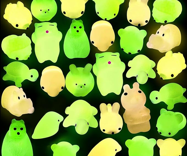 Glow in the Dark Mochi Squishees