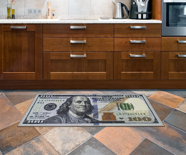 $100 Bill Rug