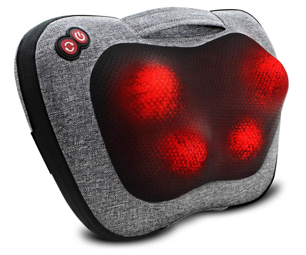 Heated Pillow Back and Neck Massager