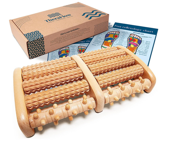 Rolling Wood Acupressure Foot Massager